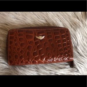 Consuela leather Zipper Wallet